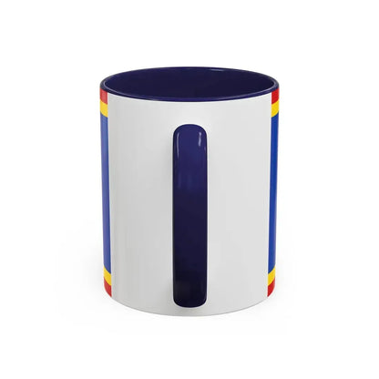 Flag of Nordfriesland Germany - Accent Coffee Mug - Go Mug Yourself