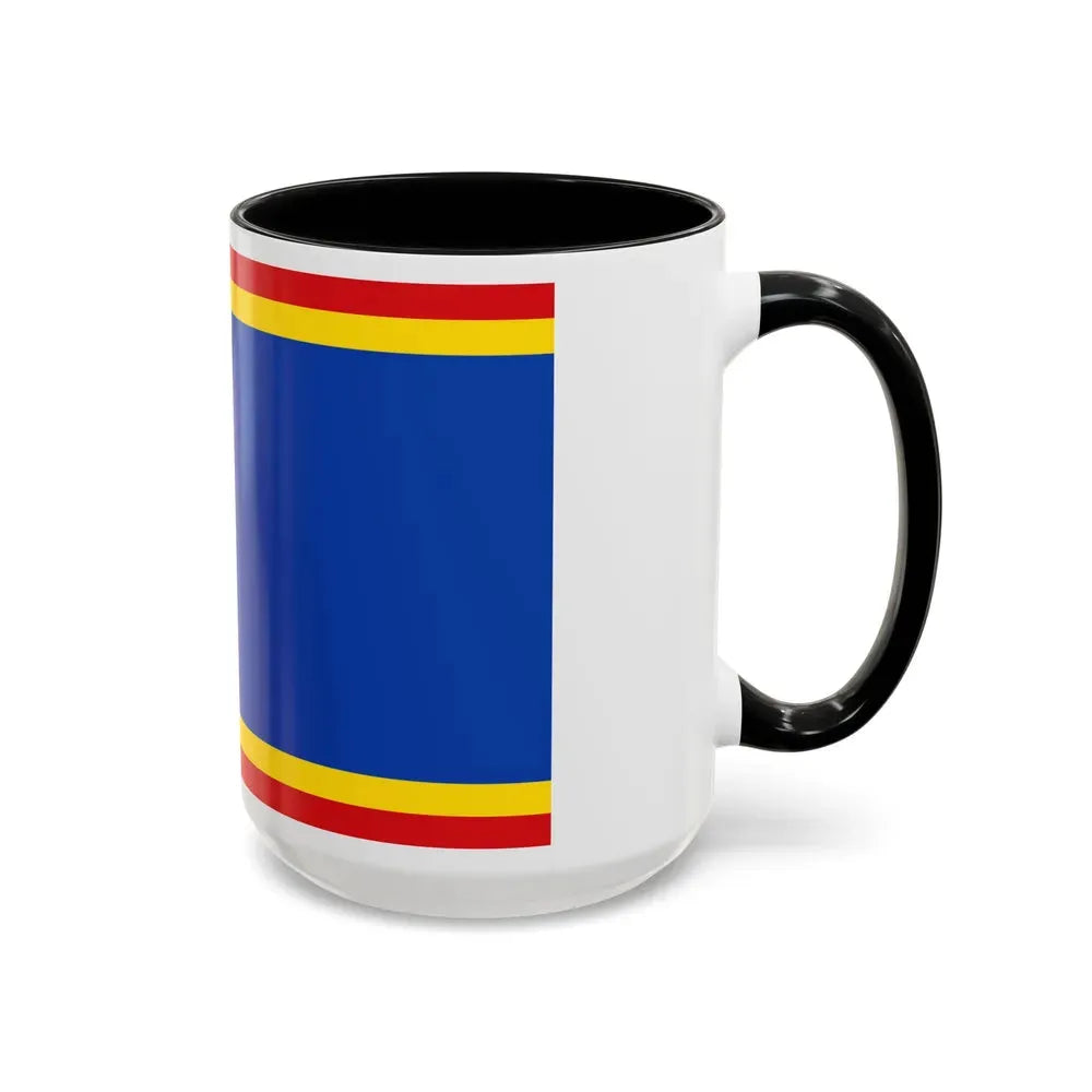 Flag of Nordfriesland Germany - Accent Coffee Mug - Go Mug Yourself