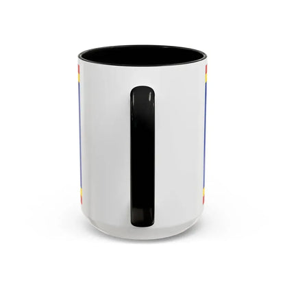 Flag of Nordfriesland Germany - Accent Coffee Mug - Go Mug Yourself