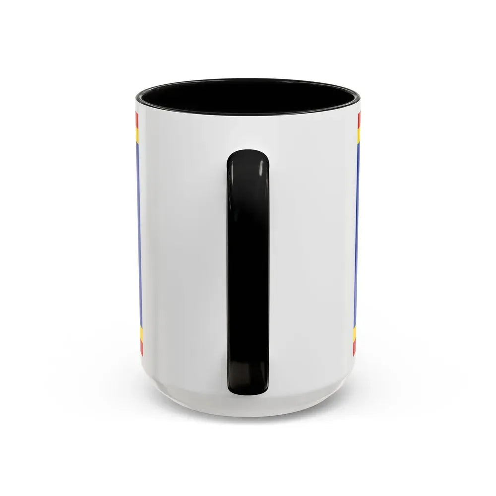Flag of Nordfriesland Germany - Accent Coffee Mug - Go Mug Yourself