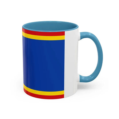 Flag of Nordfriesland Germany - Accent Coffee Mug - Go Mug Yourself