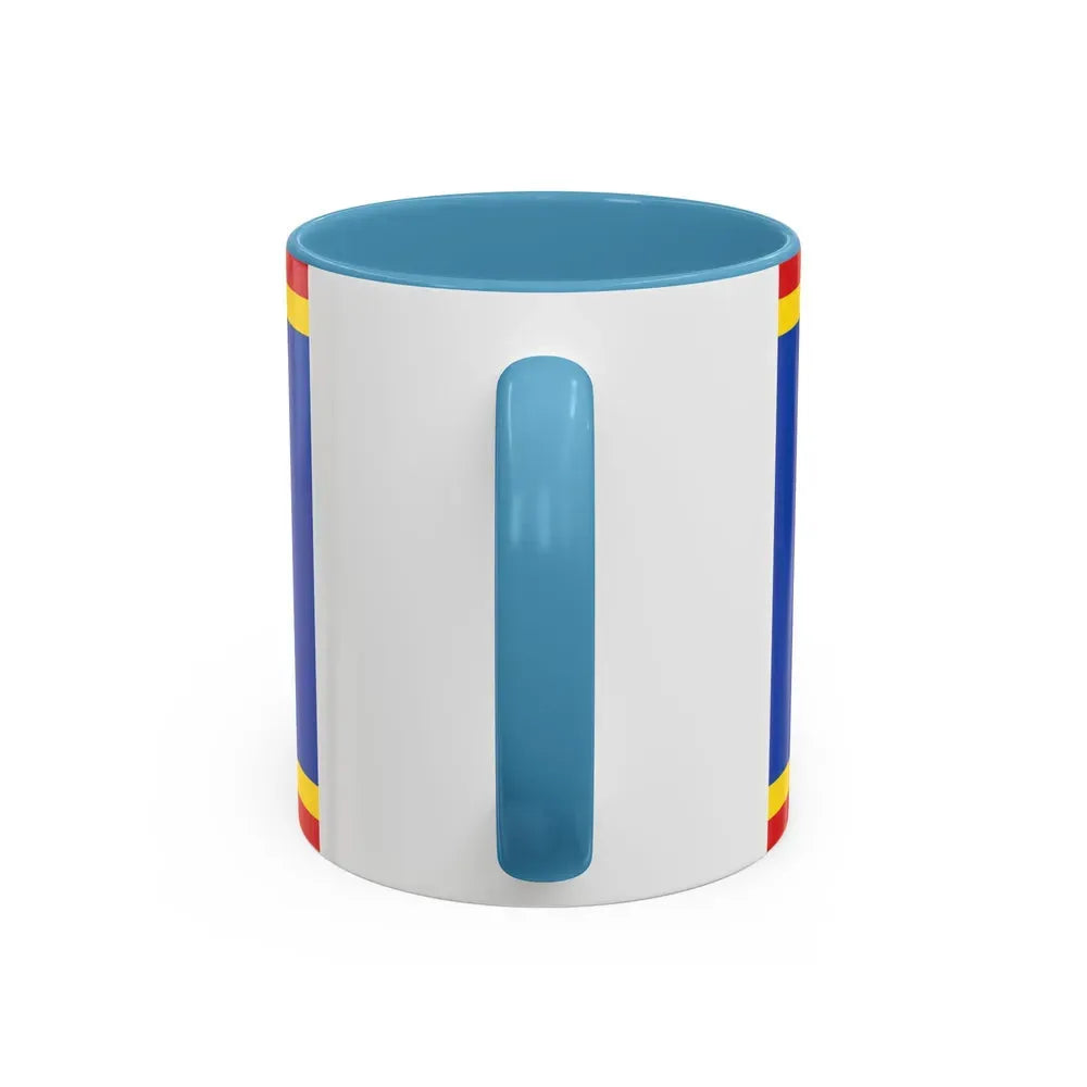 Flag of Nordfriesland Germany - Accent Coffee Mug - Go Mug Yourself