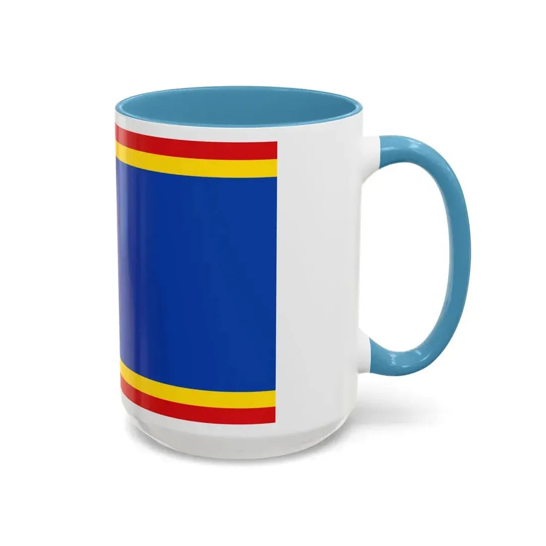Flag of Nordfriesland Germany - Accent Coffee Mug - Go Mug Yourself