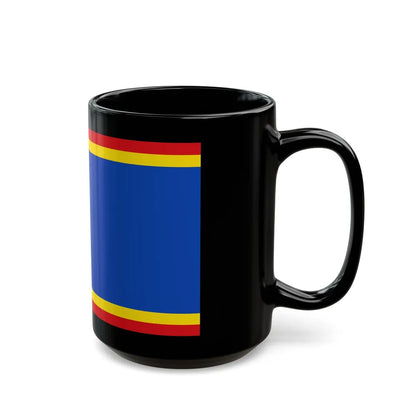 Flag of Nordfriesland Germany - Black Coffee Mug-Go Mug Yourself