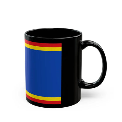 Flag of Nordfriesland Germany - Black Coffee Mug-Go Mug Yourself