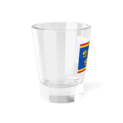 Flag of Nordfriesland Germany - Shot Glass 1.5oz - Go Mug Yourself