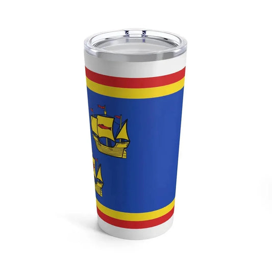 Flag of Nordfriesland Germany - Tumbler 20oz 20oz - Go Mug Yourself
