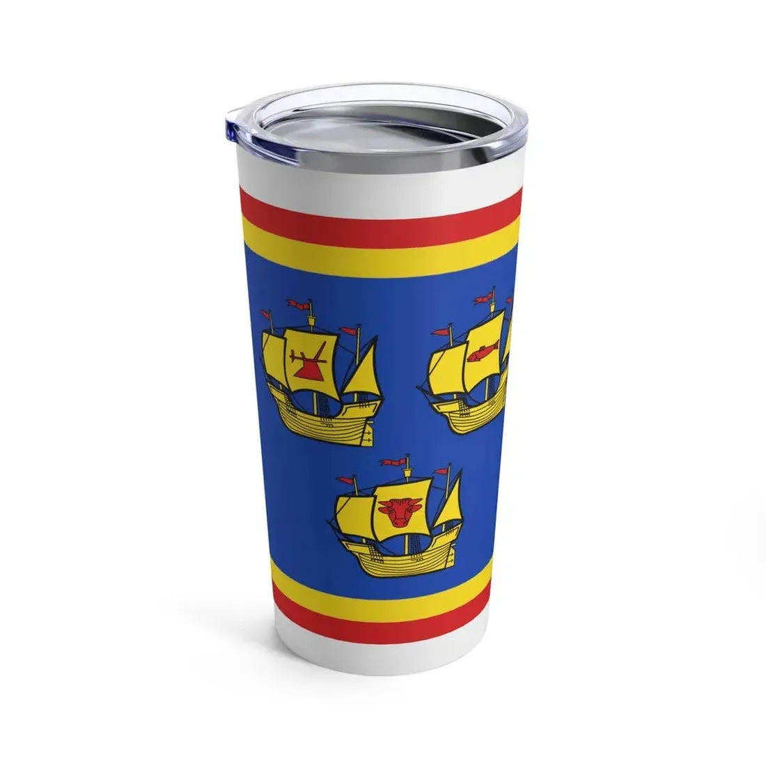 Flag of Nordfriesland Germany - Tumbler 20oz - Go Mug Yourself