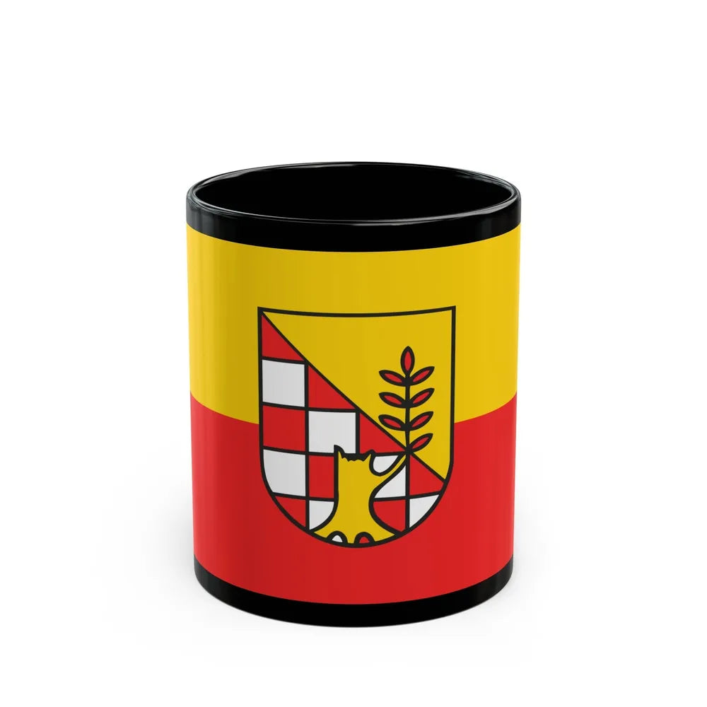 Flag of Nordhausen Germany - Black Coffee Mug-11oz-Go Mug Yourself