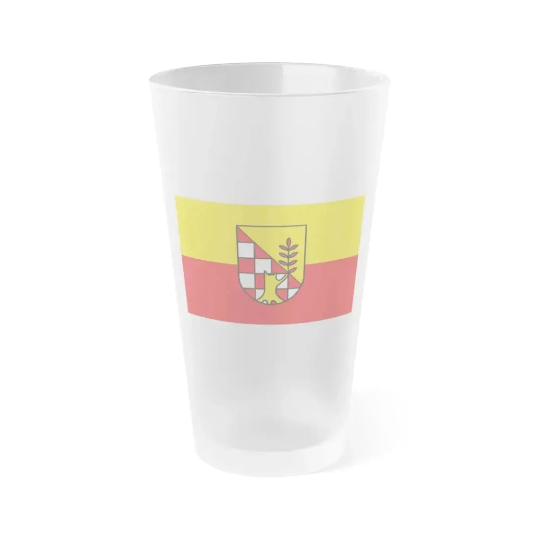 Flag of Nordhausen Germany - Frosted Pint Glass 16oz 16oz Frosted - Go Mug Yourself