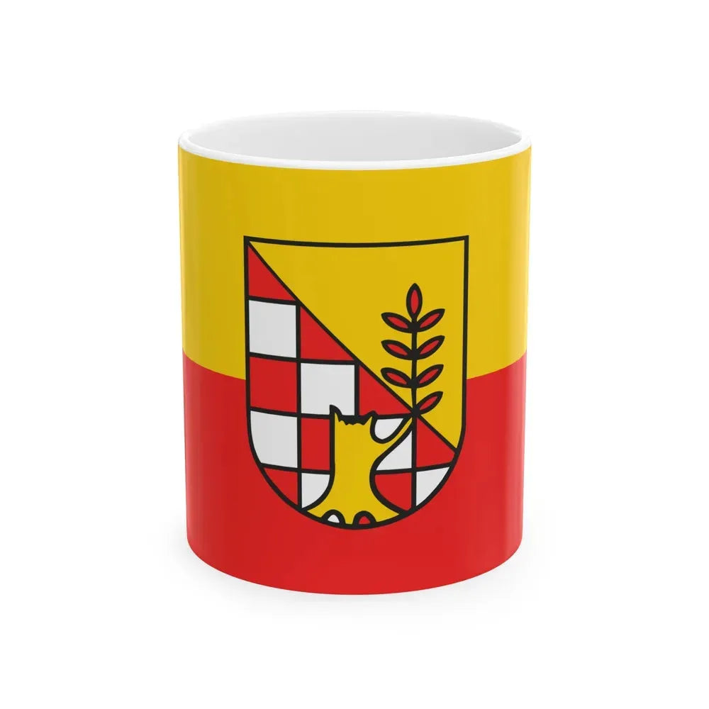 Flag of Nordhausen Germany - White Coffee Mug 11oz - Go Mug Yourself