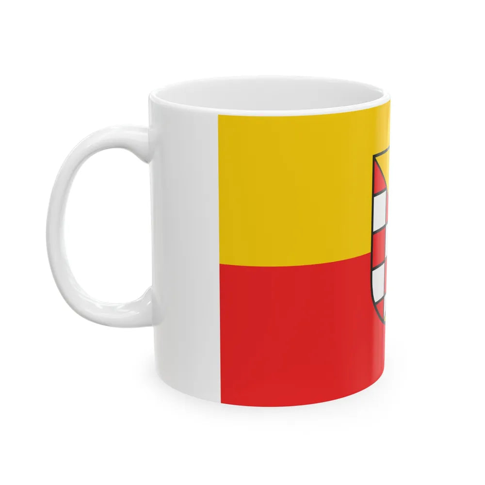 Flag of Nordhausen Germany - White Coffee Mug-Go Mug Yourself