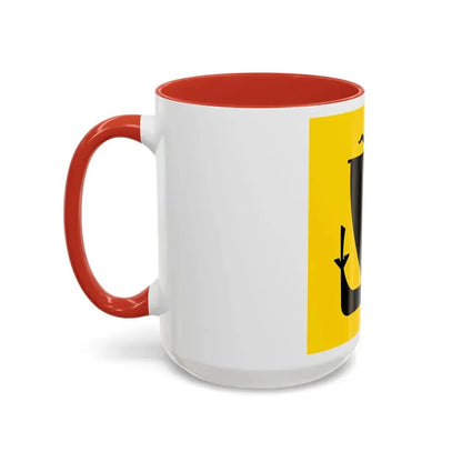 Flag of Nordland Norway - Accent Coffee Mug - Go Mug Yourself