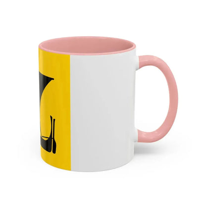 Flag of Nordland Norway - Accent Coffee Mug - Go Mug Yourself