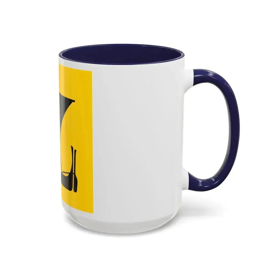 Flag of Nordland Norway - Accent Coffee Mug - Go Mug Yourself