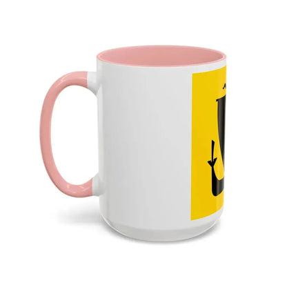 Flag of Nordland Norway - Accent Coffee Mug - Go Mug Yourself