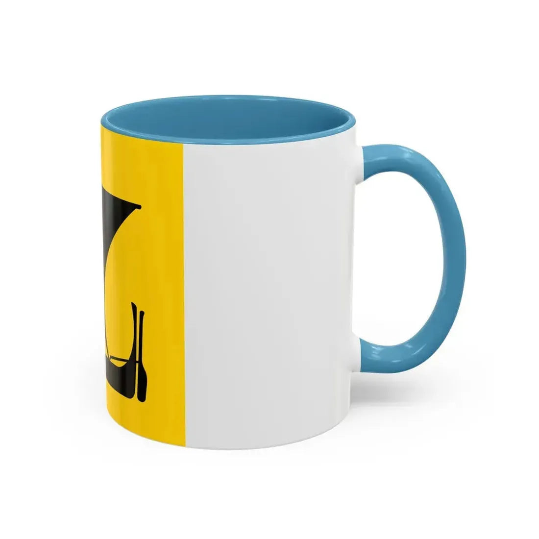 Flag of Nordland Norway - Accent Coffee Mug - Go Mug Yourself