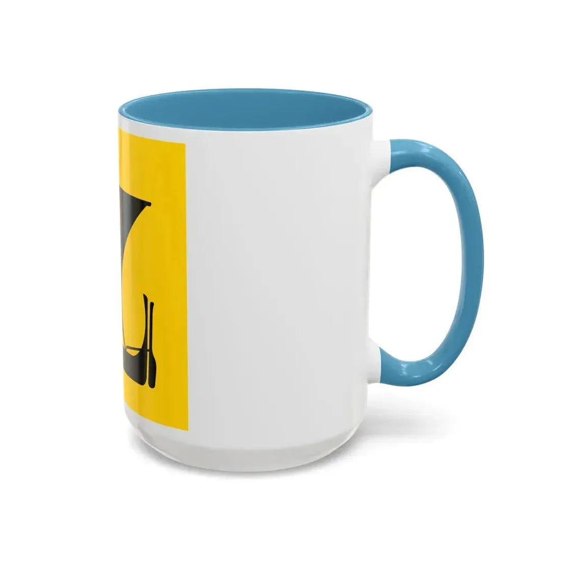 Flag of Nordland Norway - Accent Coffee Mug - Go Mug Yourself