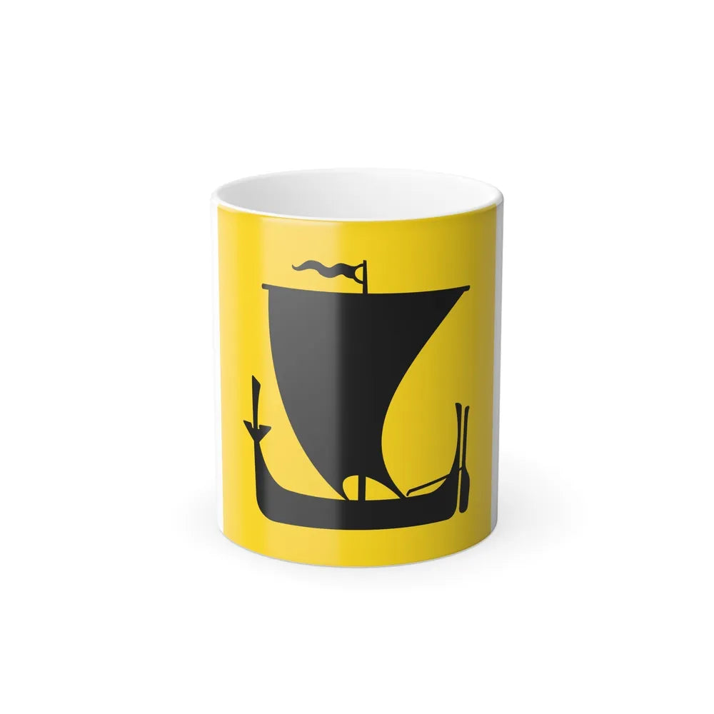 Flag of Nordland Norway - Color Changing Coffee Mug-11oz-Go Mug Yourself