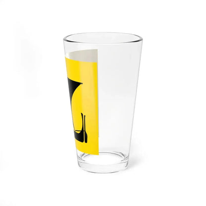 Flag of Nordland Norway - Pint Glass 16oz - Go Mug Yourself