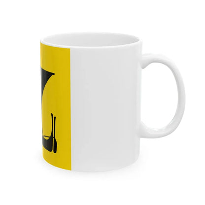 Flag of Nordland Norway - White Coffee Mug - Go Mug Yourself