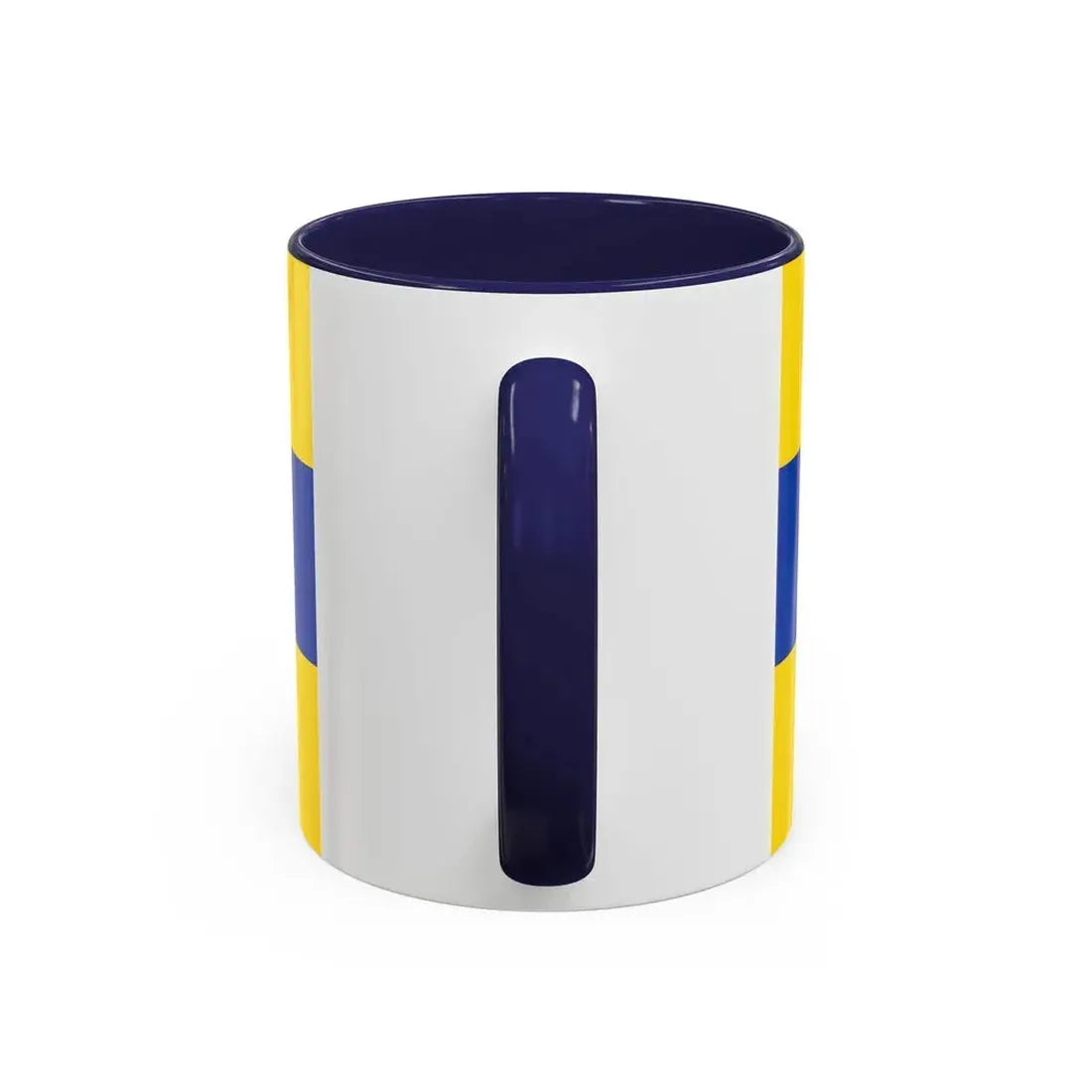 Flag of Nordsachsen Germany - Accent Coffee Mug - Go Mug Yourself