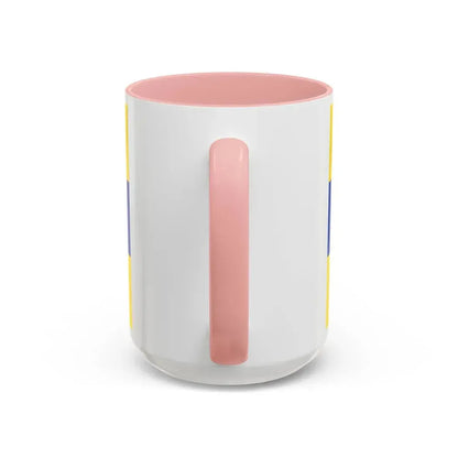 Flag of Nordsachsen Germany - Accent Coffee Mug - Go Mug Yourself