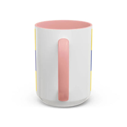 Flag of Nordsachsen Germany - Accent Coffee Mug - Go Mug Yourself