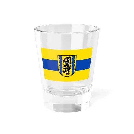 Flag of Nordsachsen Germany - Shot Glass 1.5oz 1.5oz - Go Mug Yourself