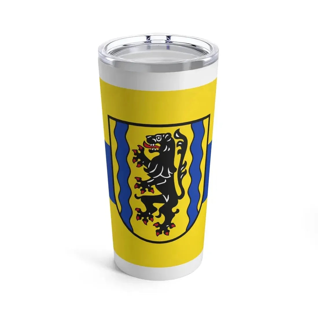 Flag of Nordsachsen Germany - Tumbler 20oz 20oz - Go Mug Yourself