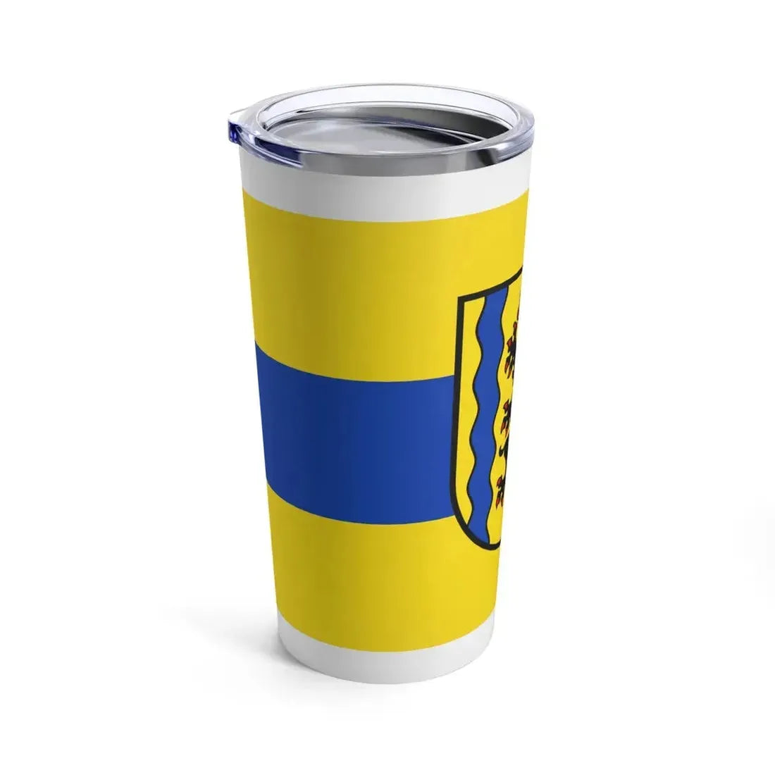 Flag of Nordsachsen Germany - Tumbler 20oz - Go Mug Yourself