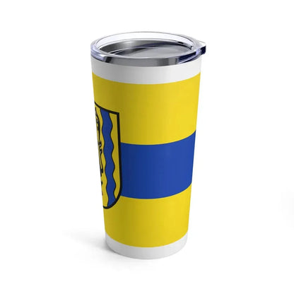 Flag of Nordsachsen Germany - Tumbler 20oz - Go Mug Yourself