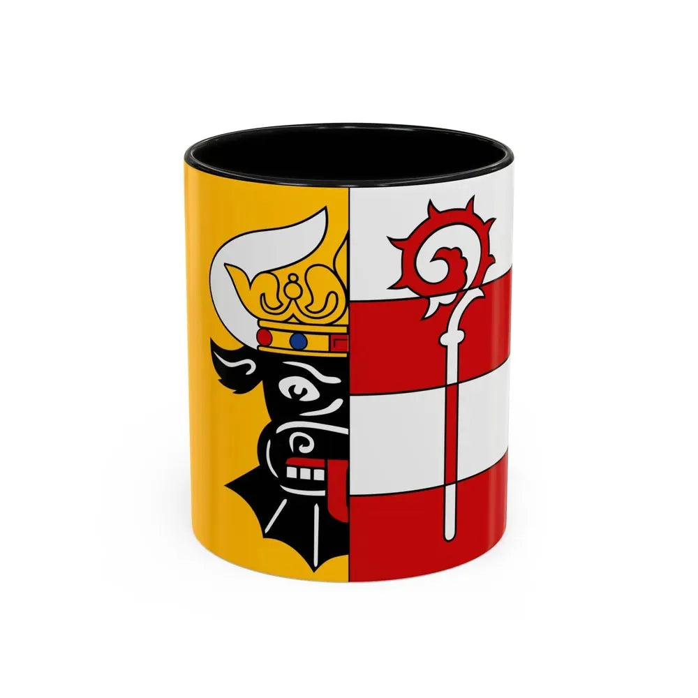 Flag of Nordwestmecklenburg Germany - Accent Coffee Mug 11oz Black - Go Mug Yourself