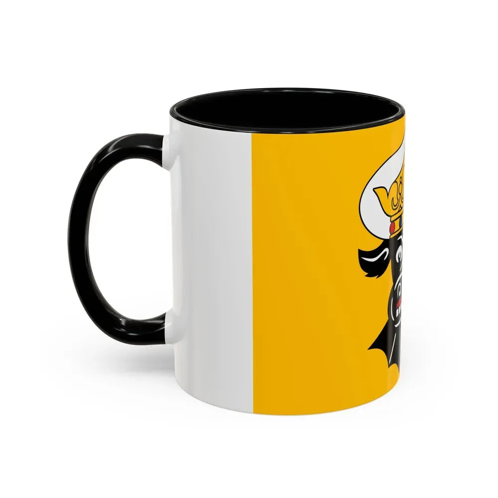 Flag of Nordwestmecklenburg Germany - Accent Coffee Mug - Go Mug Yourself