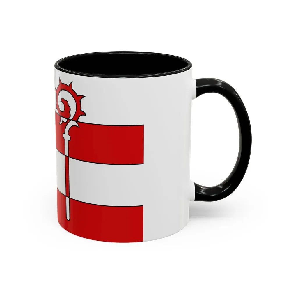 Flag of Nordwestmecklenburg Germany - Accent Coffee Mug - Go Mug Yourself
