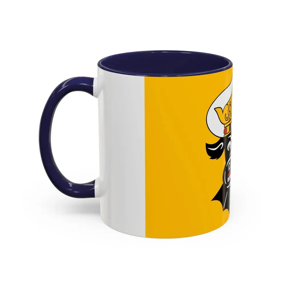 Flag of Nordwestmecklenburg Germany - Accent Coffee Mug - Go Mug Yourself