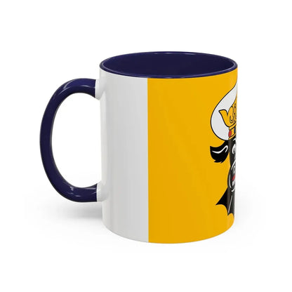 Flag of Nordwestmecklenburg Germany - Accent Coffee Mug - Go Mug Yourself