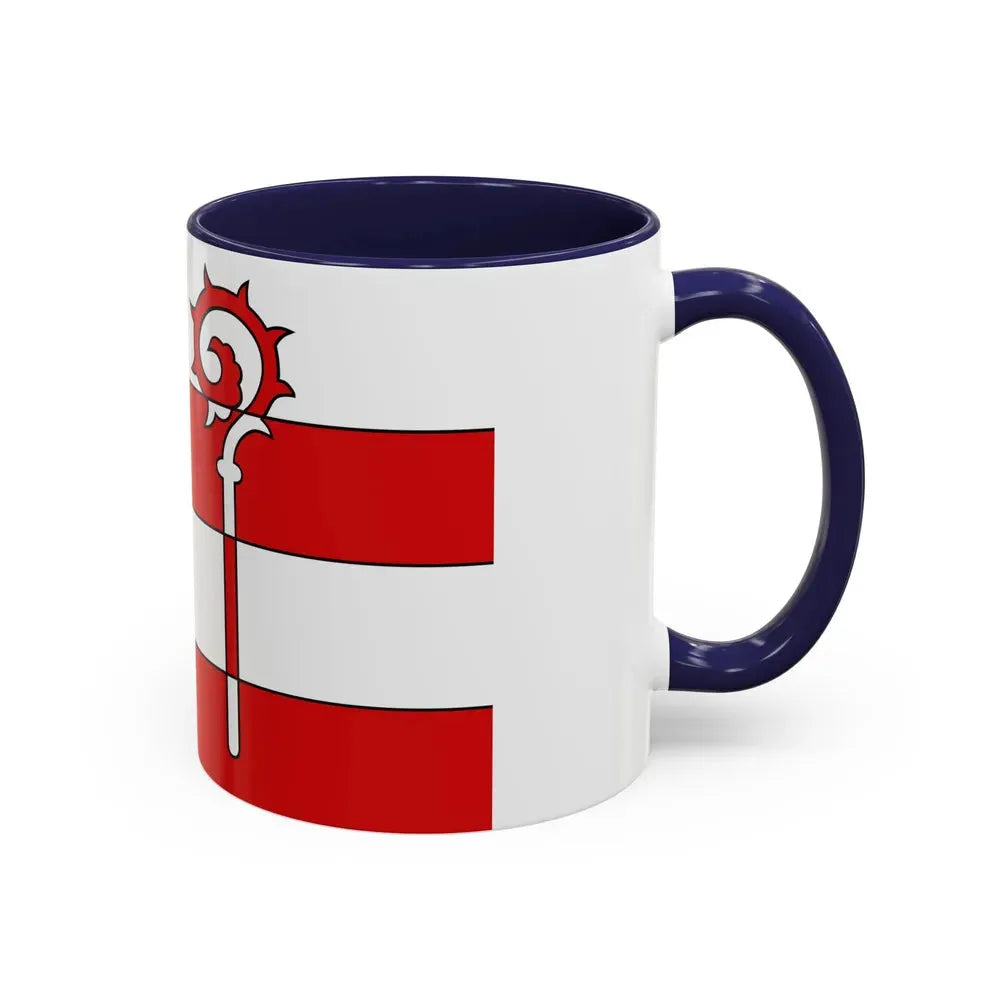 Flag of Nordwestmecklenburg Germany - Accent Coffee Mug - Go Mug Yourself