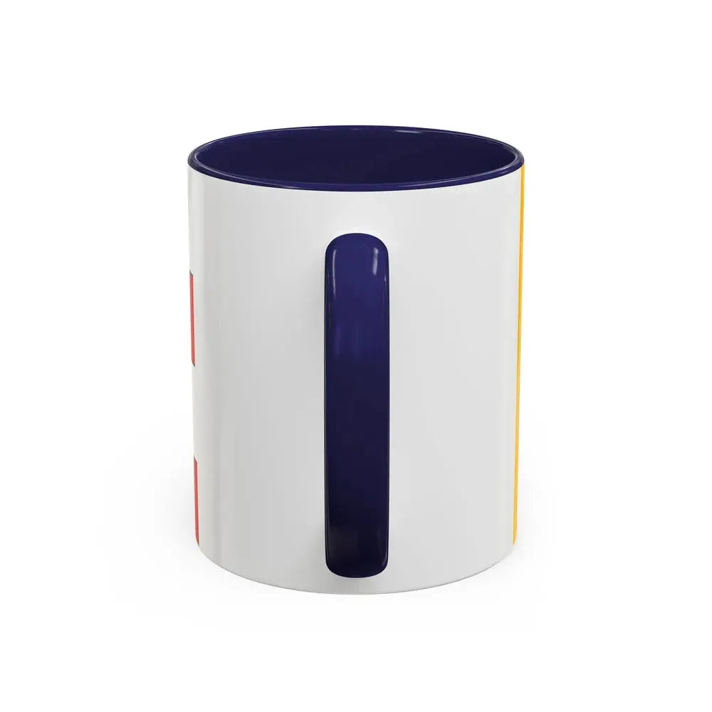 Flag of Nordwestmecklenburg Germany - Accent Coffee Mug - Go Mug Yourself