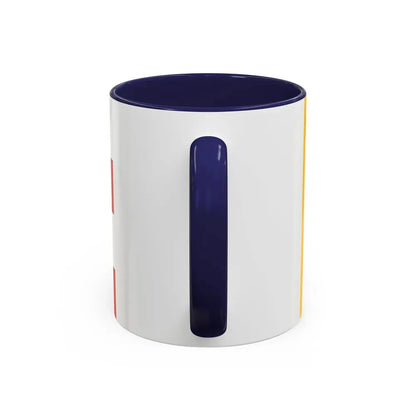 Flag of Nordwestmecklenburg Germany - Accent Coffee Mug - Go Mug Yourself