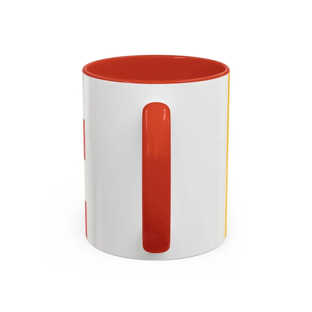 Flag of Nordwestmecklenburg Germany - Accent Coffee Mug - Go Mug Yourself