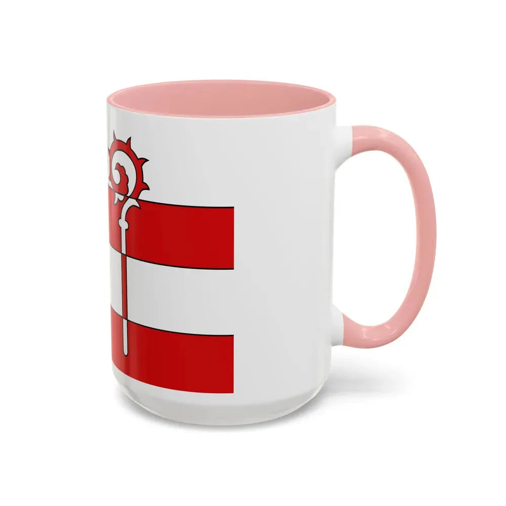 Flag of Nordwestmecklenburg Germany - Accent Coffee Mug - Go Mug Yourself