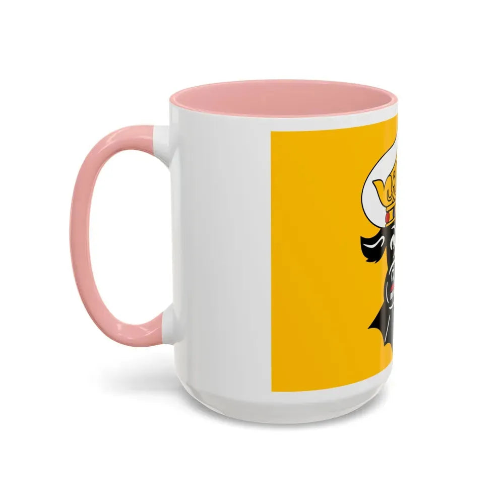 Flag of Nordwestmecklenburg Germany - Accent Coffee Mug - Go Mug Yourself
