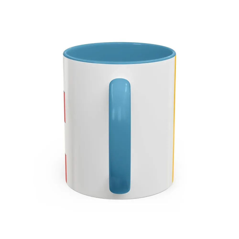 Flag of Nordwestmecklenburg Germany - Accent Coffee Mug - Go Mug Yourself