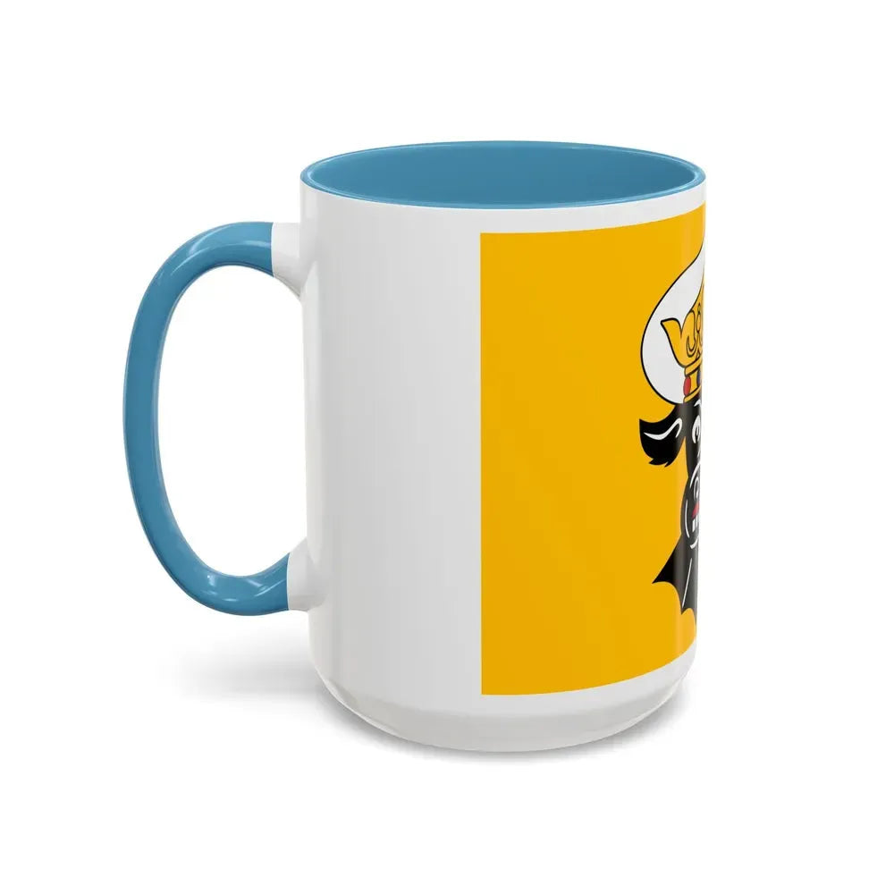 Flag of Nordwestmecklenburg Germany - Accent Coffee Mug - Go Mug Yourself