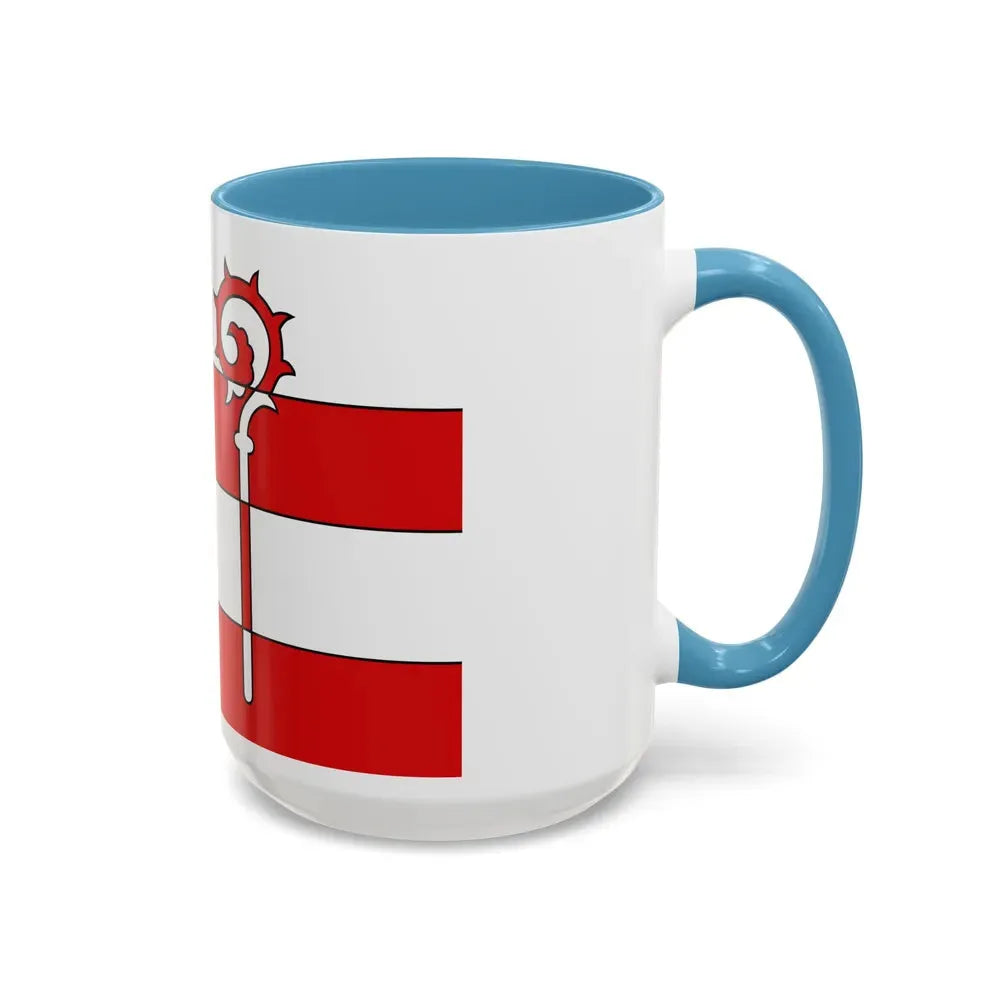 Flag of Nordwestmecklenburg Germany - Accent Coffee Mug - Go Mug Yourself