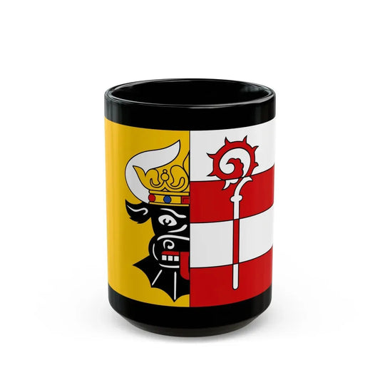 Flag of Nordwestmecklenburg Germany - Black Coffee Mug 15oz - Go Mug Yourself