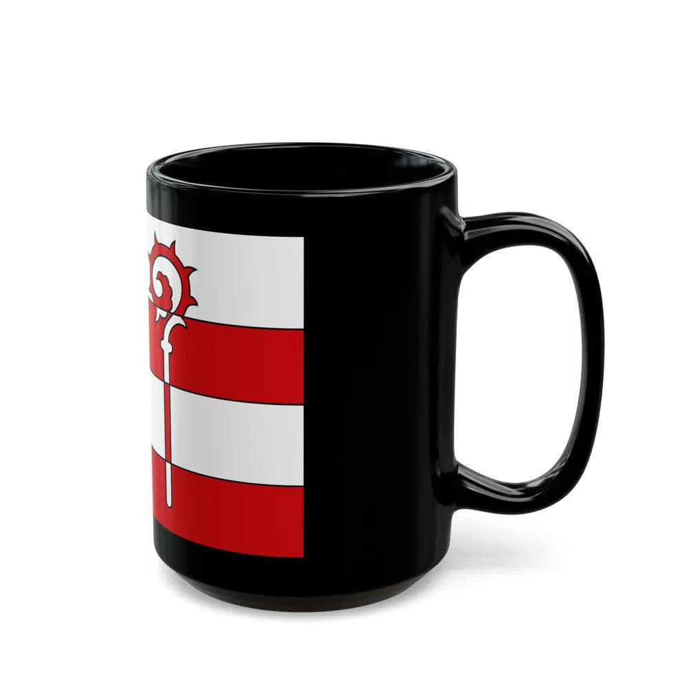 Flag of Nordwestmecklenburg Germany - Black Coffee Mug-Go Mug Yourself