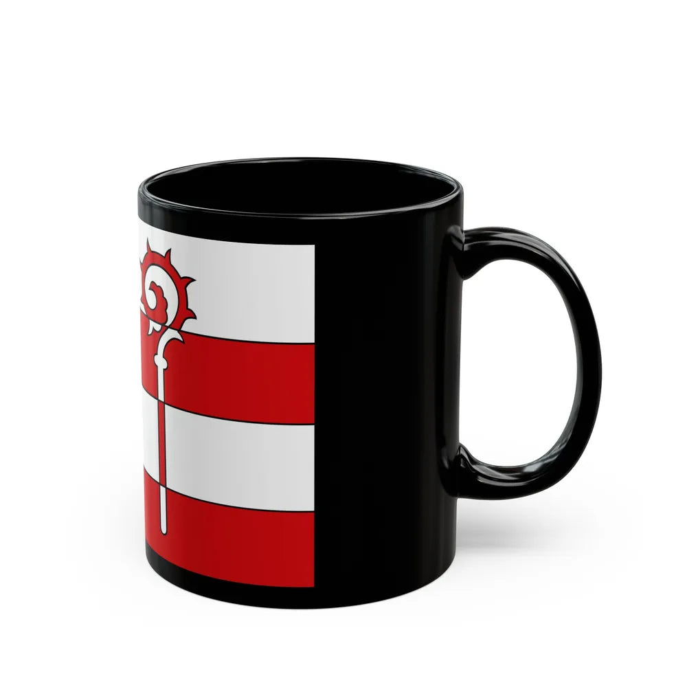 Flag of Nordwestmecklenburg Germany - Black Coffee Mug-Go Mug Yourself