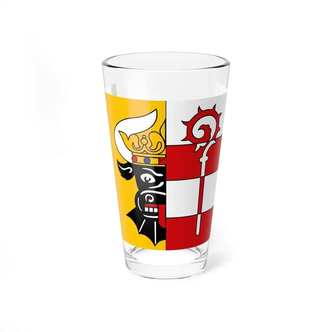 Flag of Nordwestmecklenburg Germany - Pint Glass 16oz 16oz - Go Mug Yourself